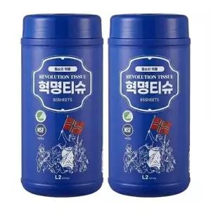 혁명티슈 85매X2개24460235672029