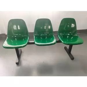 정류장 의자 플라스틱 벤치 레트로 A색상 대기 인 카페