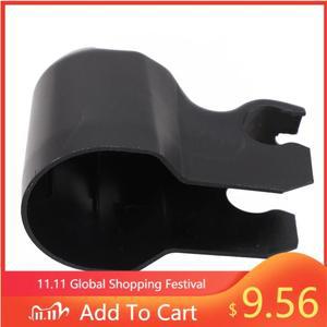 후면 와이퍼 암 로커 커버 캡 트랜스포터 T4 1991 2003 701837341 와셔 제트 깍지 너트 블랙 1 개
