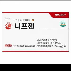 니프젠 스파이크 프리미엄 600mg 30정