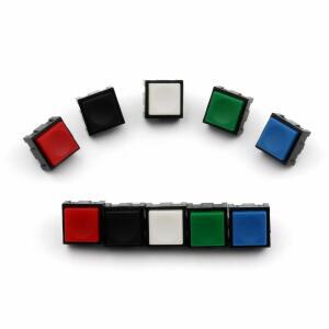 10Pcs PB13 정사각형 12x12mm 순간 2Pin OFF-MOM SPST PCB 미니 소형 푸시 버튼 클릭 스위치