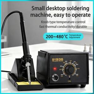9-in-1 납땜 인두 키트 936 60W 디지털 스테이션 전자제품 휴대폰 핸드폰 PCB 회로 기판 수리용 온도 조절
