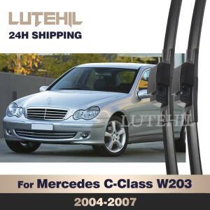 메르세데스 호환-벤츠 호환 C W203 2004-2007 2005 와이퍼 프론트 블레이드 앞 유리 윈드 스크린 윈도우 브