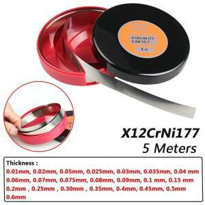 스테인리스강 시트 갭 개스킷 플레이트 심 포일 스트립 고정밀 12.7mm 25mm 폭 1m 5 m 길이 0.01-1.5mm 두