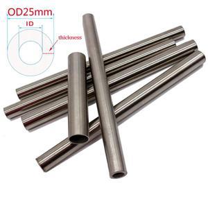 304 스테인레스 스틸 정밀 파이프 외경 25mm 벽 두께 1mm 3mm 내부 및 외부 광택
