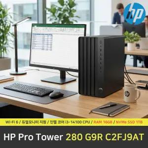 HP Pro Tower 280 G9R C2FJ9AT 컴퓨터 / RAM 16GB / NVMe SSD 1TB