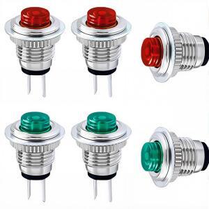 520100PCS 2pin 마이크로 버튼 스위치 8MM 0.5A 250V AC 리셋 라운드 DS-101