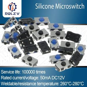 평상시 닫힘열림 스위치 4x6 3x6 SMD 유연한  키 버튼 3x6x2.5 택트 터치 마이크로