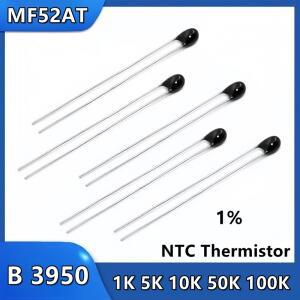 10500pcs NTC 서미스터 열 저항기 MF52 NTC-MF52AT 1K 5K 옴 R 1% B 3950 Little Blackhead