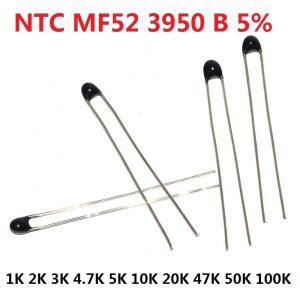 NTC 서미스터 열 저항기 MF52 NTC-MF52AT 1K 2K 3K 4.7K 5K 5% 3950B 1234 20PCs 옴 R 키트 7K