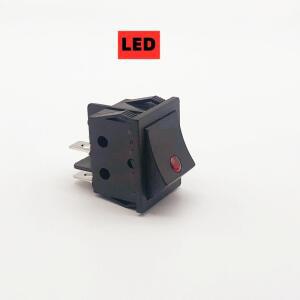 로커 스위치 KCD4 4 핀 2 ON-OFF 미니 소형 라이트 고양이 눈 220V LED 버튼 AC16A220V 드롭