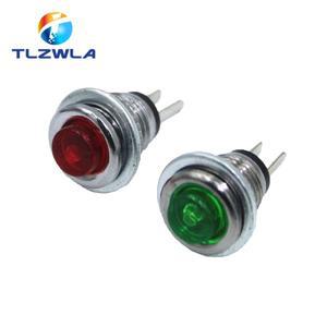 2핀 마이크로 버튼 스위치 AC 리셋 라운드 DS-101 8mm 0.5A 250V 10 개