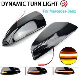 LED 다이내믹 방향 지시등 사이드 미러 표시기 메르세데스 호환 벤츠 호환 C 클래스 W204 07-14 비아노 비