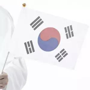 휴대용 국기봉 국경일 용 손국기 태극기 깃대 기념품 휴대용국기
