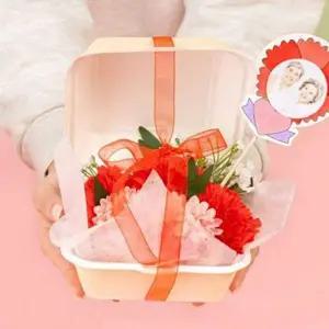 diy 만들기 키트 어버이 감사 카네이션 스승의날 꽃도시락만들기