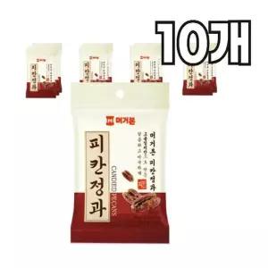 [셀러허브]머거본 피칸정과 30g x 10봉 식사대용 건강한 간식 /J (S41559091)