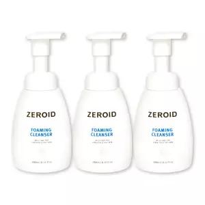 제로이드 포밍 클렌저 240ml 3박스 거품형 저자극 보습 세정제