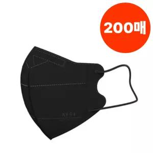 메디케이알 와이드핏 KF94 극소형 200매 버니 블랙