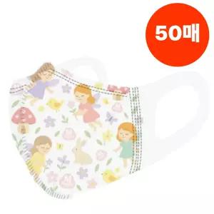메디케이알 마스크 메디앙 유아 토끼요정 50매 소형