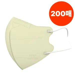 메디케이알 와이드핏 KF94 극소형 200매 버니 베이지