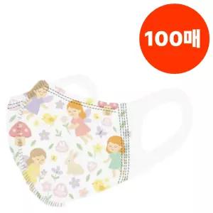 메디케이알 마스크 메디앙 유아 토끼요정 100매 소형