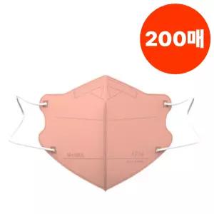 메디케이알 와이드핏 KF94 극소형 200매 버니 코랄