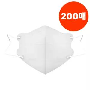 메디케이알 와이드핏 KF94 극소형 200매 버니 화이트