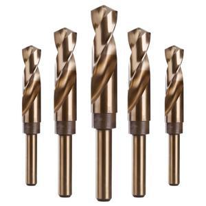 M35 HSS-Co 코발트 산업용 등급 트위스트 드릴 비트 13.5-30mm 1/2 인치 금속 스테인레스 스틸 드릴링용 감소 생크 드릴 비트