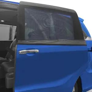 MPV 슬라이딩 도어용 메쉬 자동차 창문 스크린 2팩 대형 스퀘어 SUV 트럭 단층 선쉐이드