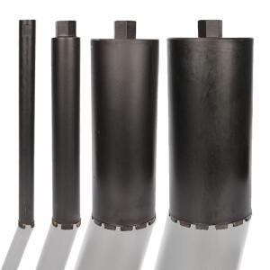지름 범위 25-200mm 다이아몬드 코어 드릴 비트 총 길이 400mm 철근 콘크리트 드릴 비트 (콘크리트 천공용)