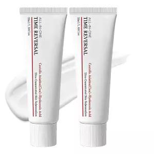 BSpecter 2Pcs 타임 리버스 크림 센텔라가 함유된 올인원 페이스 모이스처라이저 피부에 수분을 공급하고