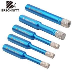 BRSCHNITT 타일 드릴 비트 세트 5pcs 6/6/6/8/10mm 타일 다이아몬드 드릴 비트 세트 도자기 세라믹 화강암 코어 비트