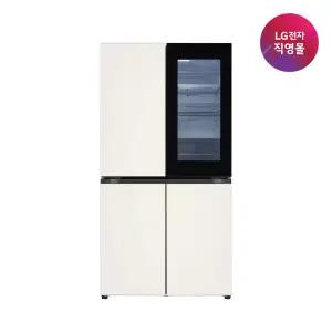[롯데백화점]LG전자 [LG전자 직영] LG 디오스 AI 오브제컬렉션 냉장고 T876MEE312