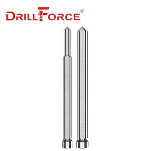 Drillforce TCT HSS 원형 커터 파일럿 핀 센터 포지셔닝 막대 이젝터 핀 센터로드 중공 드릴 강판 드릴 비트