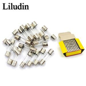 호환 빠른 퓨즈 없는 유리 퓨즈 키트, 250V, 0 1A, 0 2A, 0 5A, 1A, 2A, 3A, 4A, 5A, 6A, 7A, 8A, 10A, 12A, 15A, 20A, 퀵 블로우, 6x30mm, 10 개, 5x20