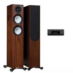 데논 RCD-N12 + 모니터오디오 Silver 7G 200 올인원 네트워크 하이파이 오디오