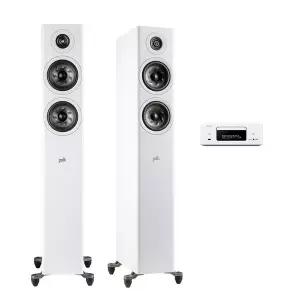 데논 RCD-N12 + 폴크오디오 R500 올인원 네트워크 하이파이 오디오