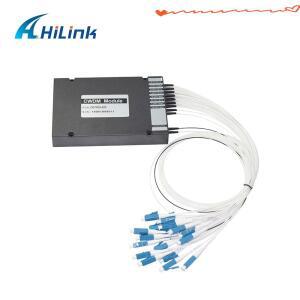 ABS 18CH 채널 CWDM Mux 모듈 단일/이중 섬유 1270-1610nm LC/UPC 멀티플렉서