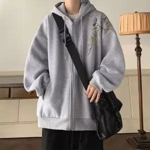 남성용 카디건 후드집업 봄가을 트레이닝 빅사이즈 상의 패피3