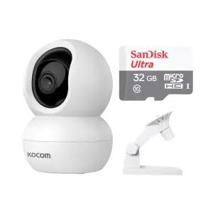 코콤 KTC-Z30 홈캠+32GB+벽부형 거치대 300만화소 홈카메라 세트