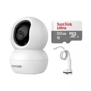 코콤 KTC-Z30 홈캠+512GB+자바라 거치대 300만화소 홈카메라 세트