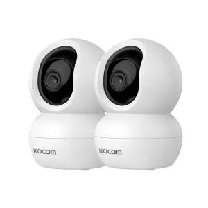 코콤 KTC-Z30 홈캠 2팩 300만화소 가정용 국산서버 AI 펫캠 CCTV 세트