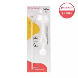 더블하트 이유실감 추빨대&브러시세트 240ml 전용 1개입
