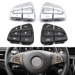 호환 자동차 핸들 메뉴 제어 스위치 버튼, 메르세데스 A B GLA GLS GLE V 클래스 W176 W246 W156 W166 W292 W117 W218 W231