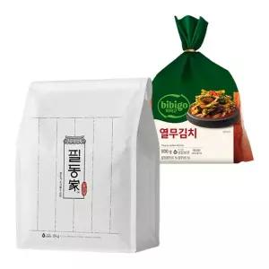 CJ제일제당 비비고 필동가 포기 배추김치 8kg + 비비고 열무김치 900G