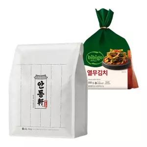 CJ제일제당 비비고 안동헌 포기 배추김치 8kg + 비비고 열무김치 900G
