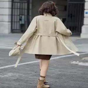 여친 하프 가을 트렌치코트 차이나 슬림핏 트렌치 코트 원픽3