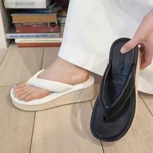 여자 키높이 플랫폼 쪼리 여름 샌들 슬리퍼