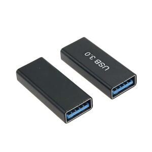 USB 3.0 커넥터 USB-USB 어댑터 5Gbps Gen1 수-수 여성 변환기 SSD HDD 케이블 연장 확장 플러그