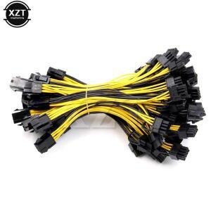 PCI 익스프레스 비디오 카드 Pci-e ATX PSU 전원 컨버터 케이블 Molex-Pcie 8핀 어댑터 6인치 2 x Molex 4